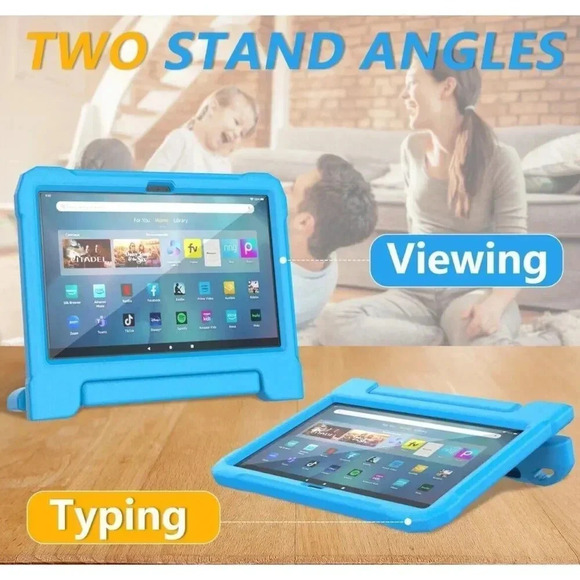 Kids EVA Shockproof Case Screen Protector Stand For Amazon Kindle Fire Max 11 - Picture 7 of 8